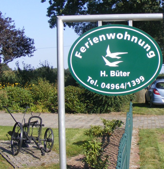 Schild Ferienwohnung2
